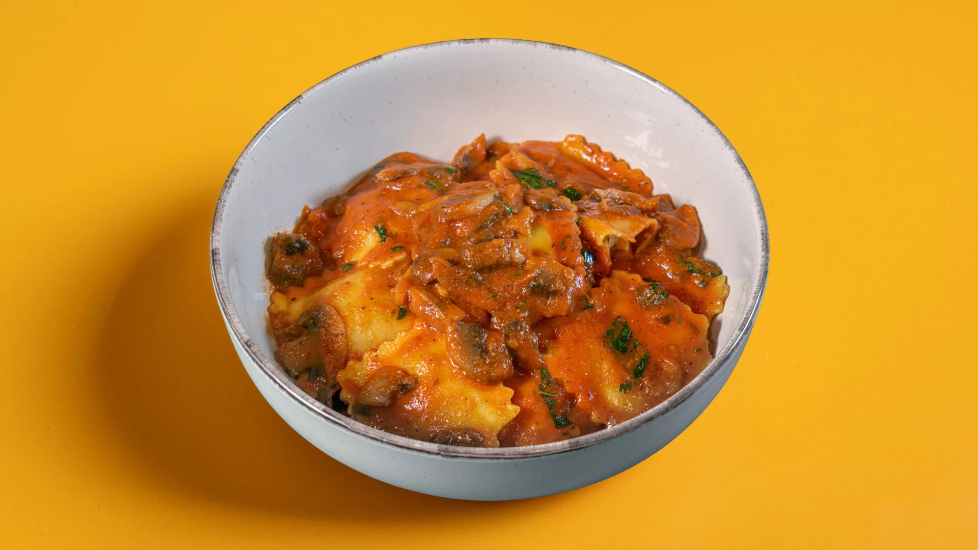 Capodecina Pasta Bar - Napoli Mushroom Ricotta Ravioli